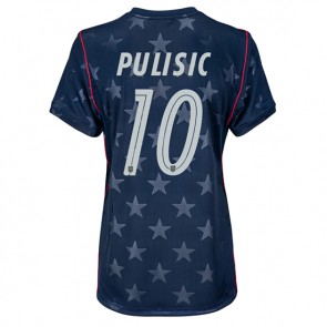 Förenta stater Christian Pulisic #10 Bortatröja Dam VM 2026 Kortärmad